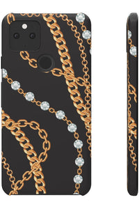 Groove Designer Collection (Chains + Diamonds) Snap Phone Case