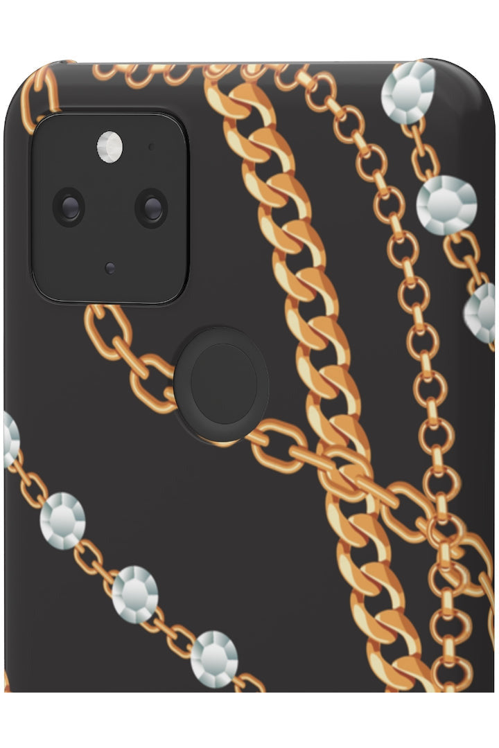 Groove Designer Collection (Chains + Diamonds) Snap Phone Case